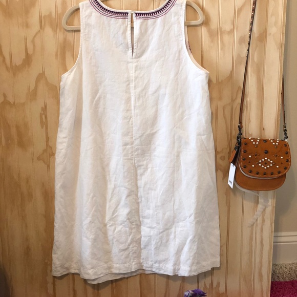 LOFT Embroidered swing dress ! - Picture 6 of 6